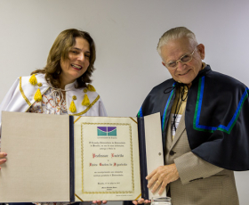 Djairo Figueiredo recebe título de Professor Honoris Causa. Foto: Amália Gonçalves. 05/09/2017