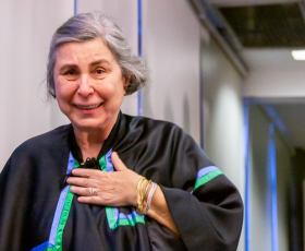 Sylvia Ficher recebe título de professora emérita. Foto: Luis Gustavo Prado. 07/11/2019