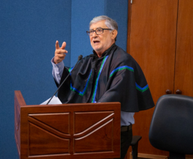 Professor emérito Murilo Ramos. Foto: Heloise Correa. 14/05/2019