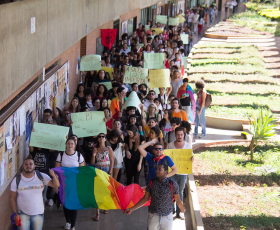 Segunda edição da Parada do Orgulho LGBT, em 2016. Foto: Júlio Minasi. 23/06/2016