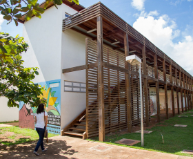 Alojamento para Educação do Campo destinado aos quilombolas, indígenas e campesinos que ingressam na UnB. Foto: Beto Monteiro. 06/02/2018