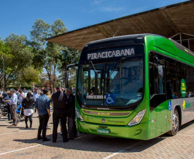 Ônibus na UnB. Foto: Luis Gustavo Prado. 28/08/2018