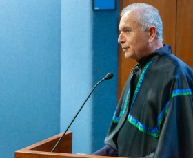 Cerimônia de posse da direção do Instituto de Geociências