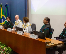 Cerimônia de posse da direção do Instituto de Geociências
